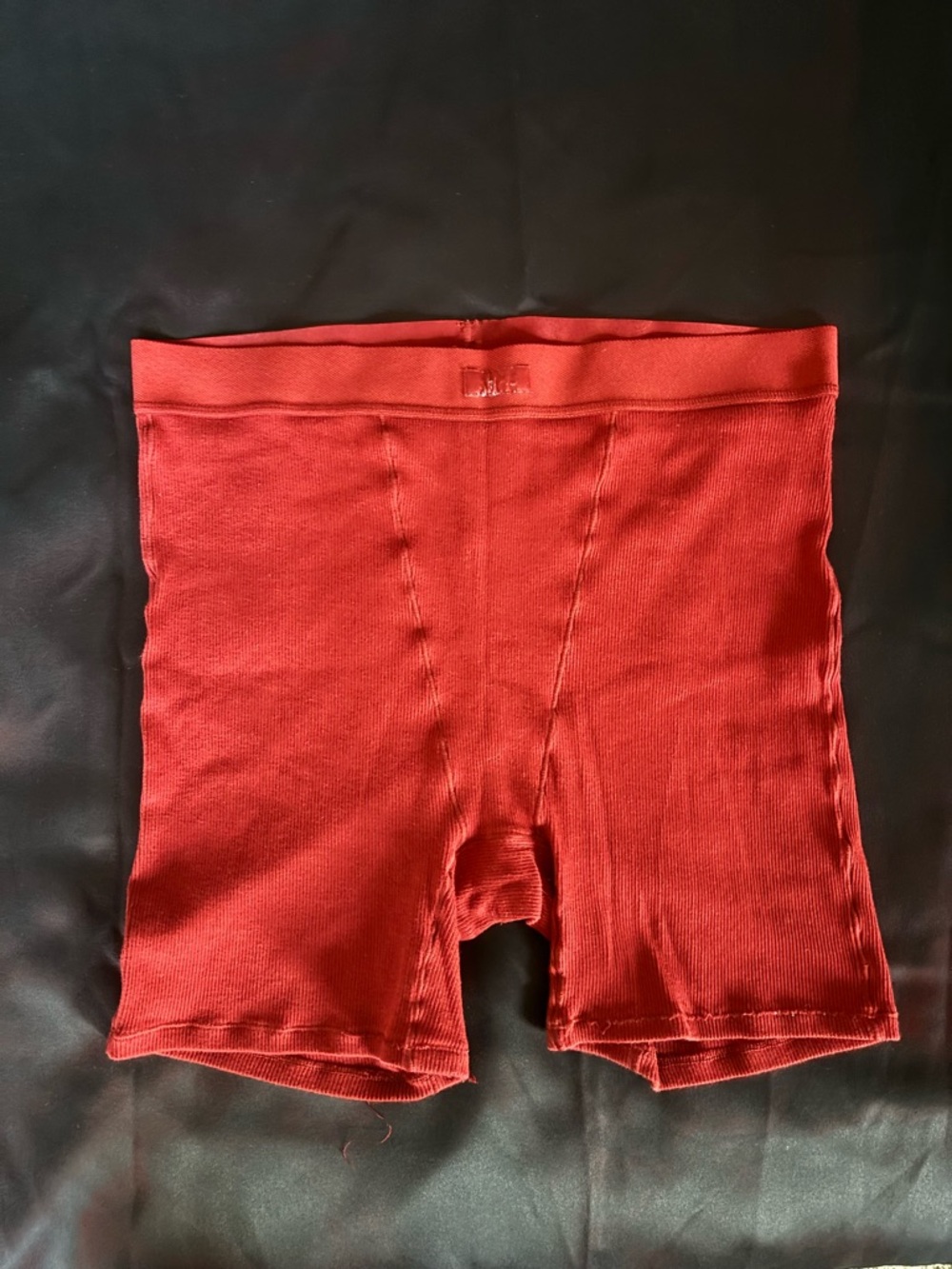 SKIMS Ribbed Boxer Shorts